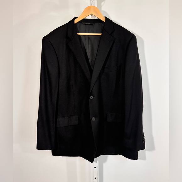 Nordstrom x Loro Piana Black Cashmere Blazer – 48R